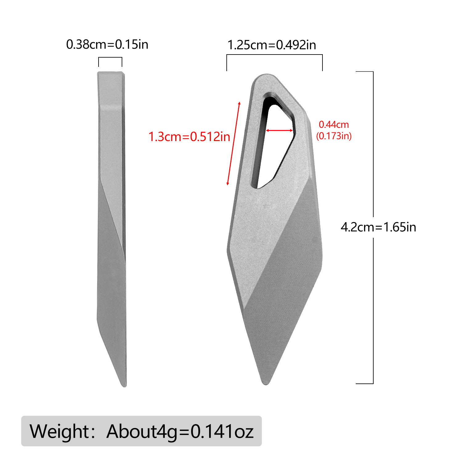 Portable Titanium Alloy 2Pcs E - Edc Daily Carry review and price
