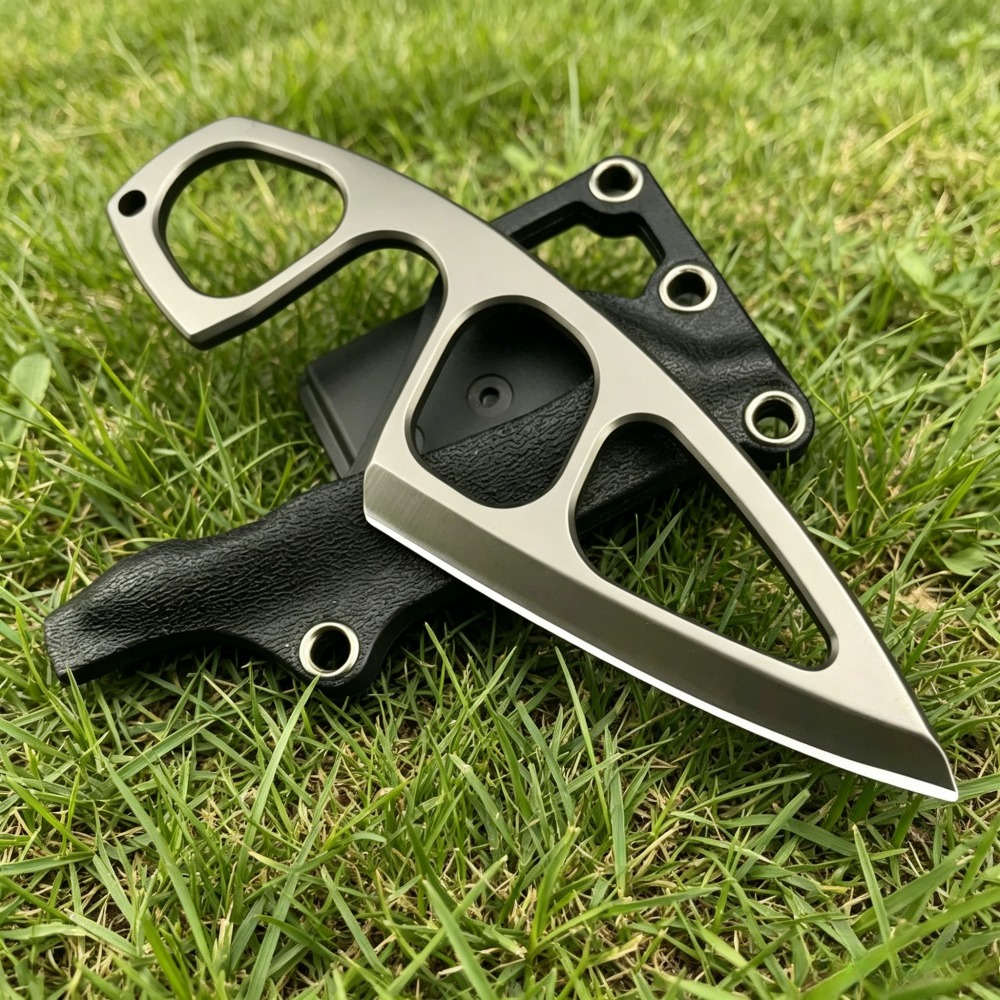 High Hardness Neck Knife 440C  - Edc Daily Carry review and price