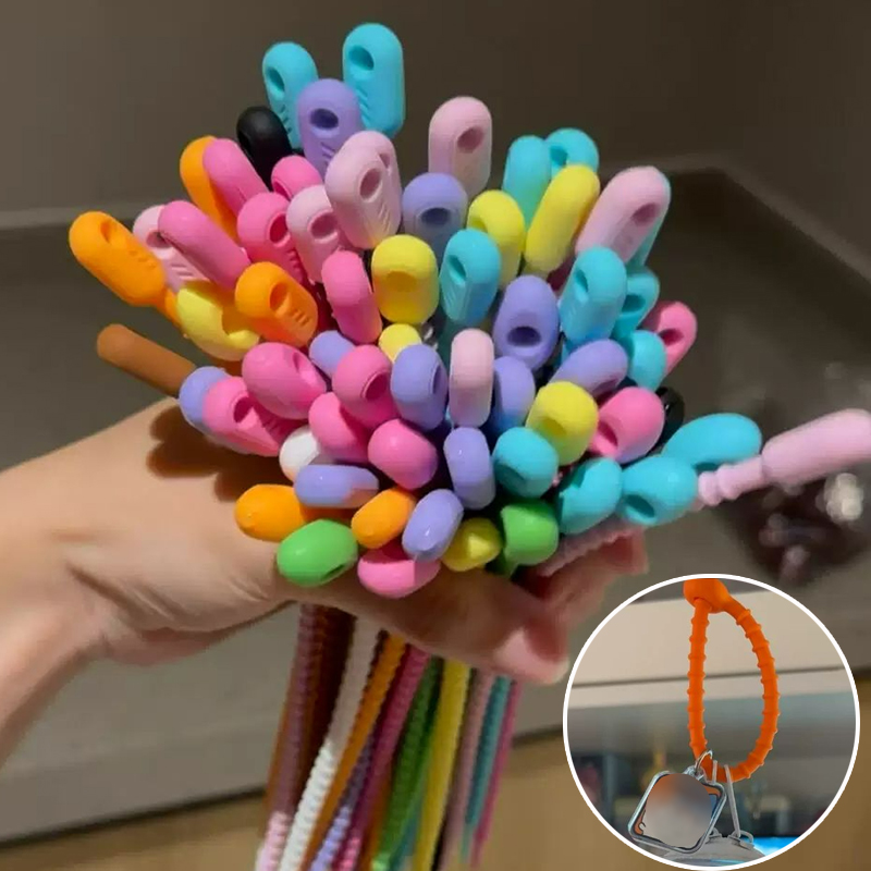 200Pcs/Lot Silicone Reusable B - Gear Tie Reusable review and price