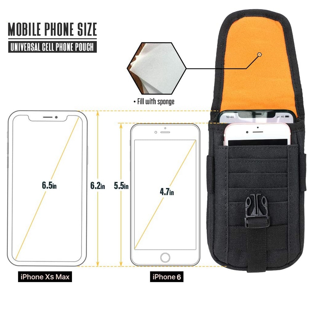 Tactical Phone Pouch Molle,Sma - Edc Carry Pouch review and price