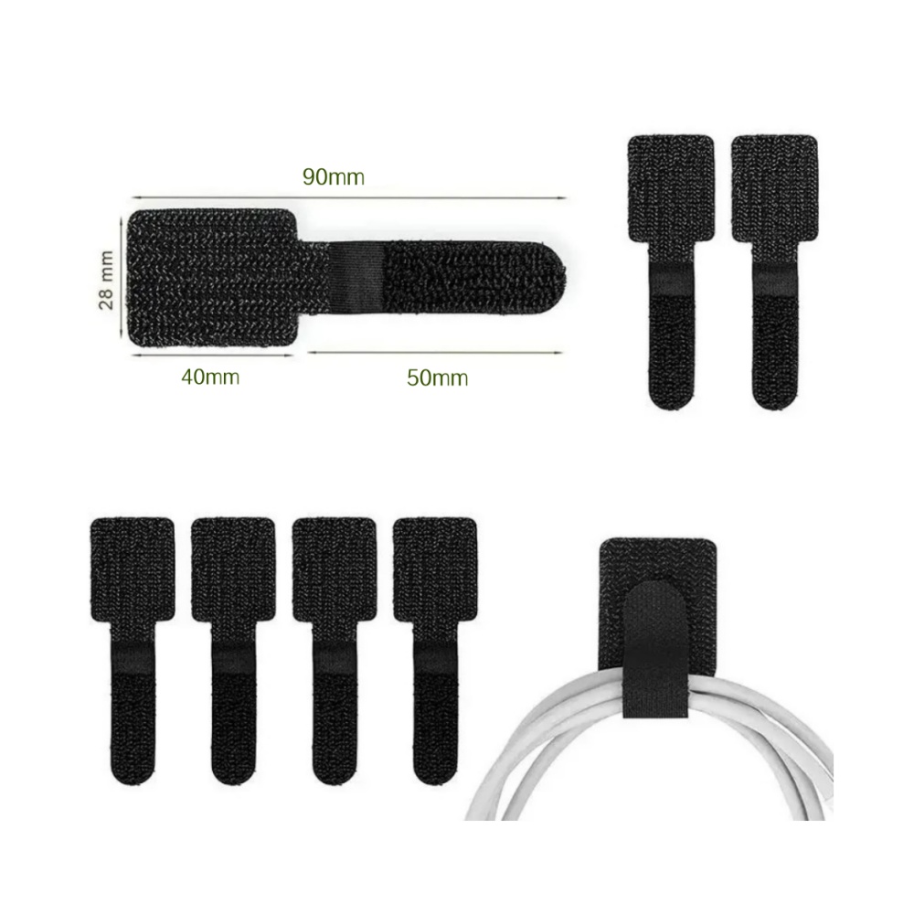 Self Adhesive Reusable Cable T - Gear Tie Reusable review and price