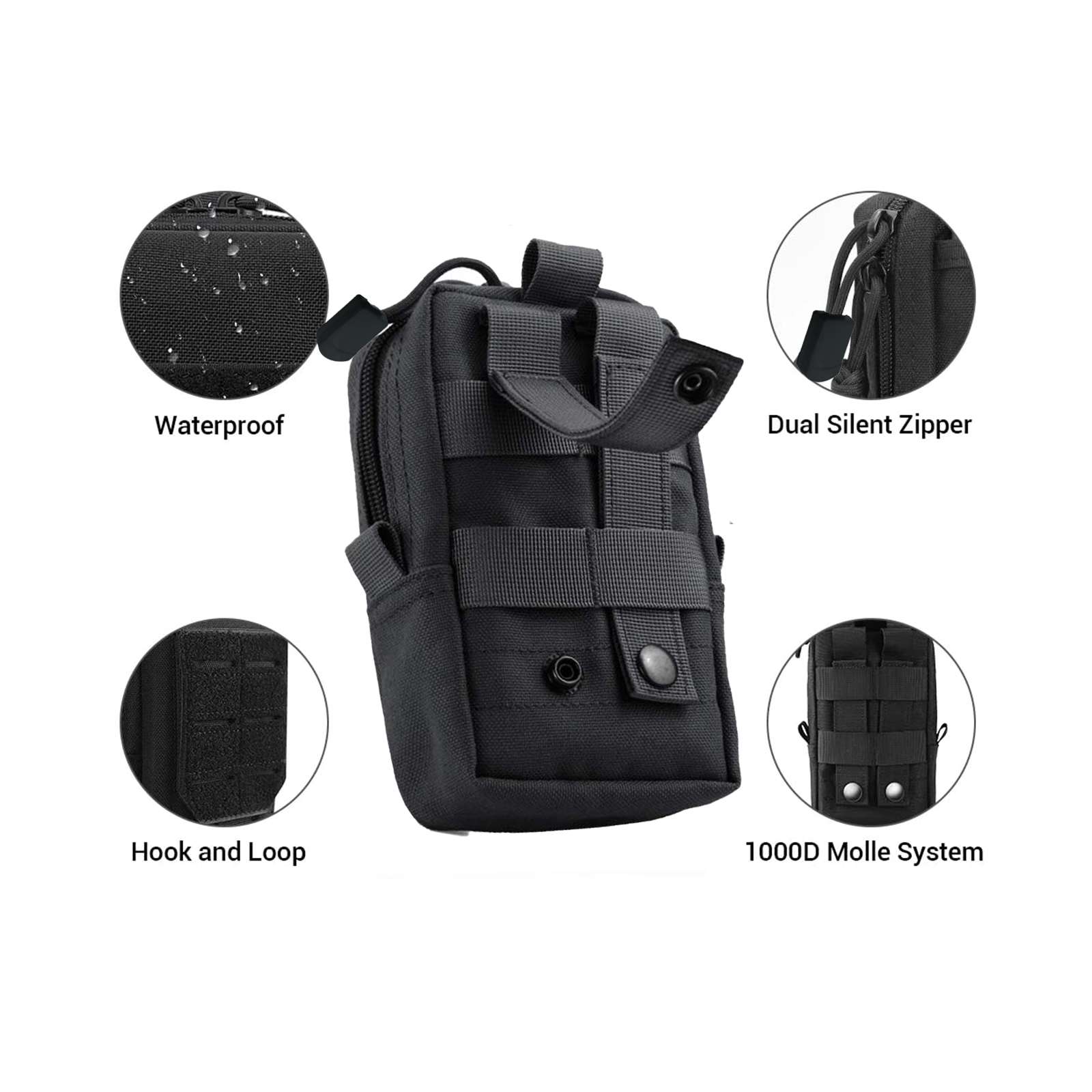 Tactical Molle Pouch Waist Bag - Edc Carry Pouch review and price