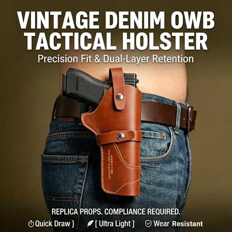Vintage Leather Revolver Holst - Edc Carry Belt Leather review and price