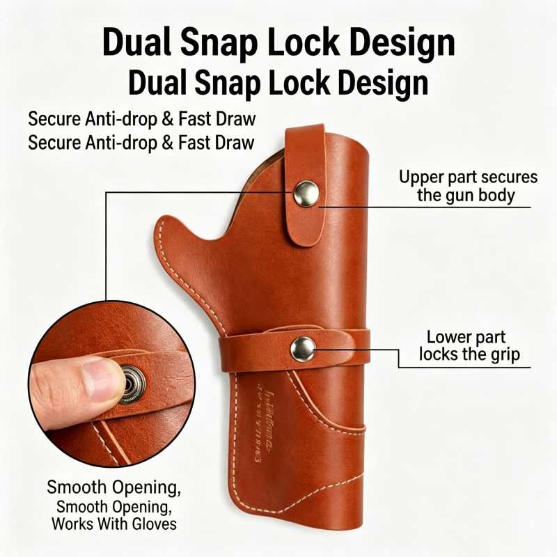 Vintage Leather Revolver Holst - Edc Carry Belt Leather review and price