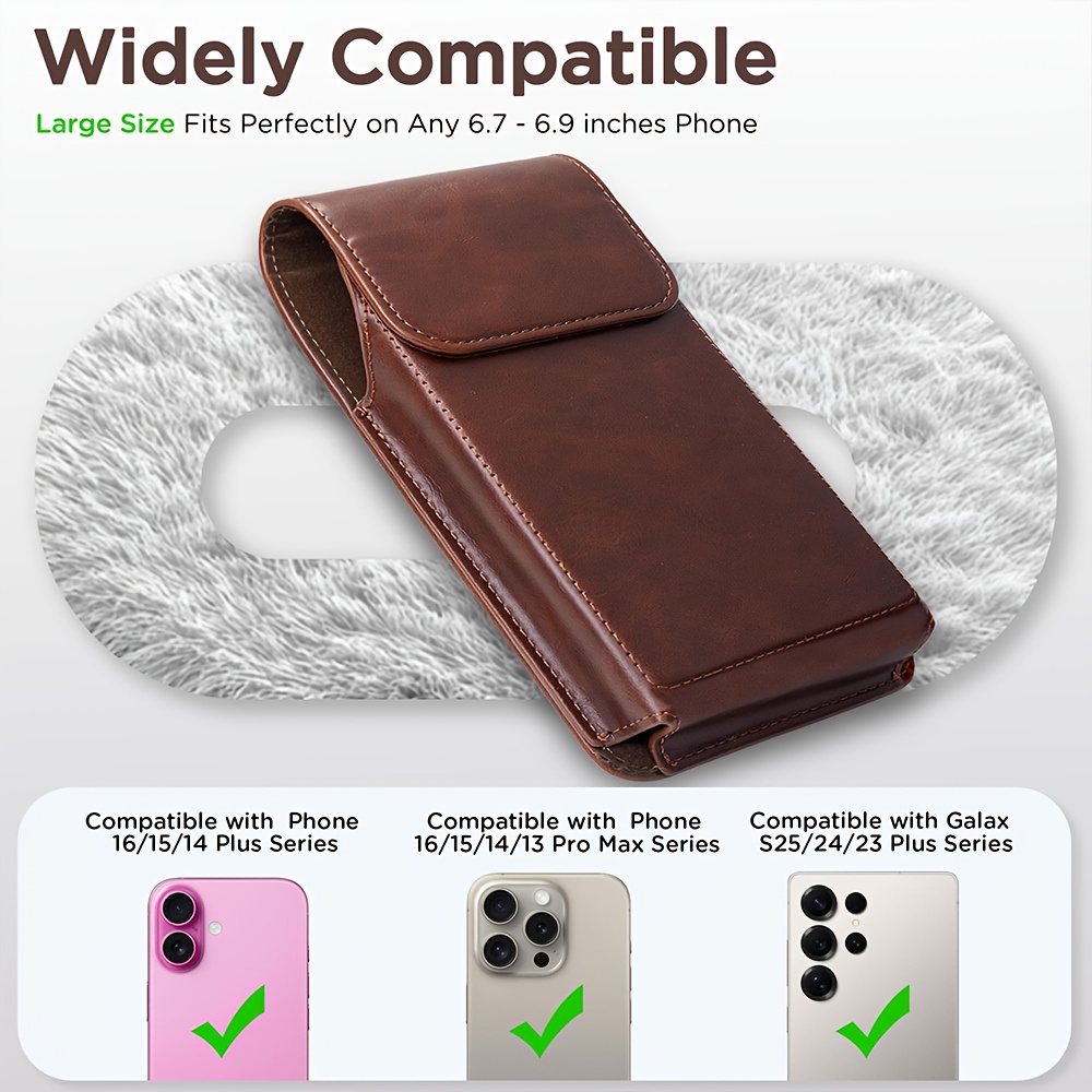 Men's Premium Faux Leather Pho - Edc Carry Belt Leather review and price