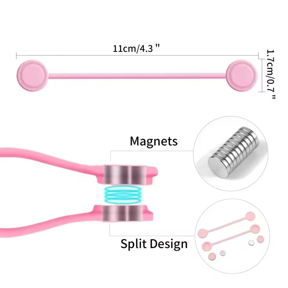 Silicone Magnetic Cable Ties S - Gear Tie Reusable review and price