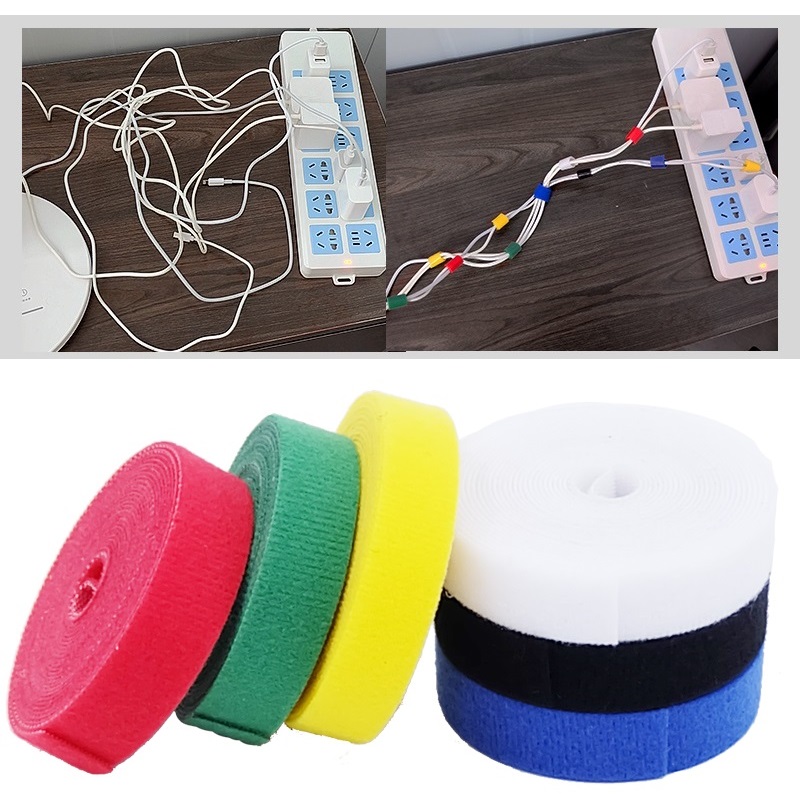 1/5M Cable Ties Reusable Adhes - Gear Tie Reusable review and price