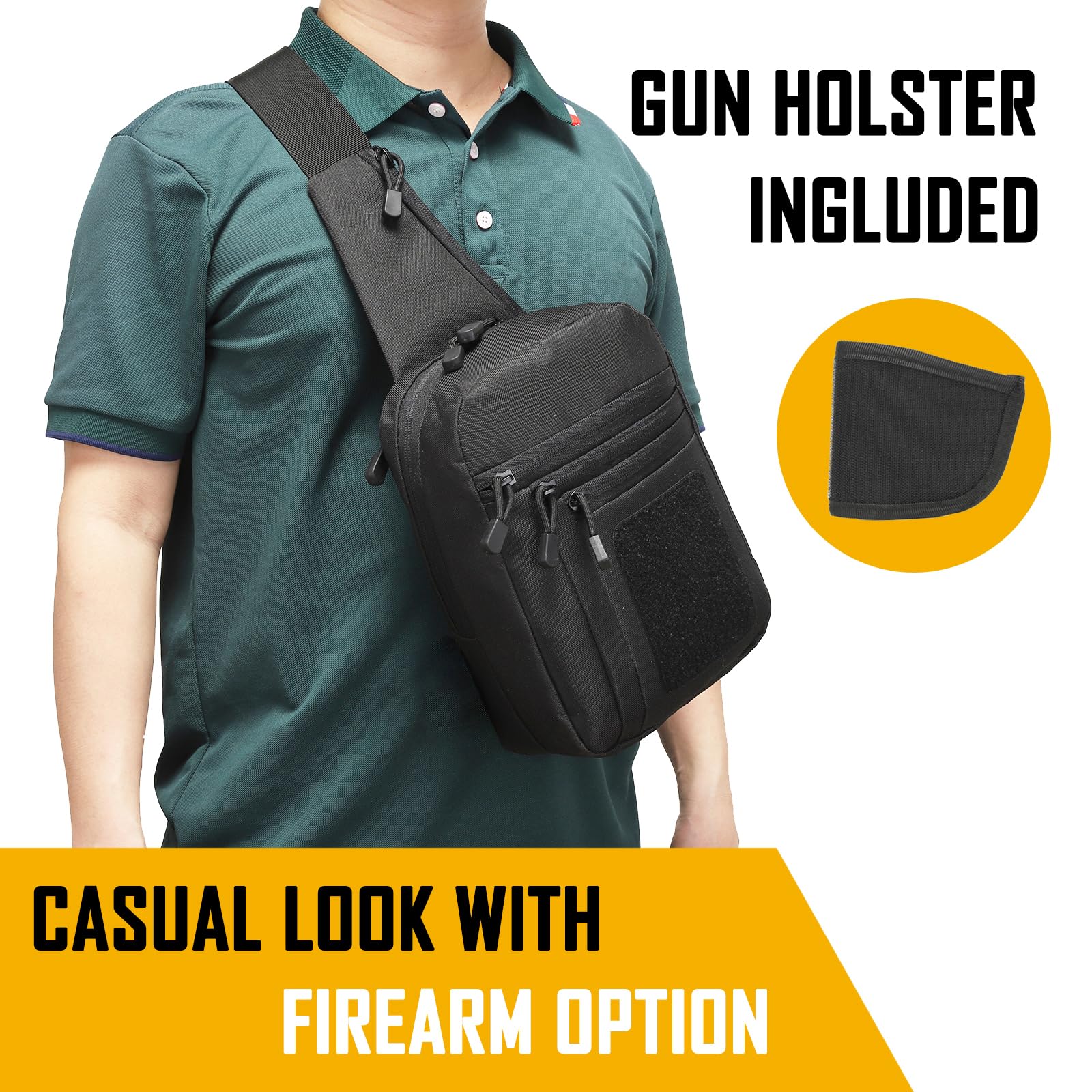Concealed Carry Crossbody Bag  - Edc Carry Pouch review and price